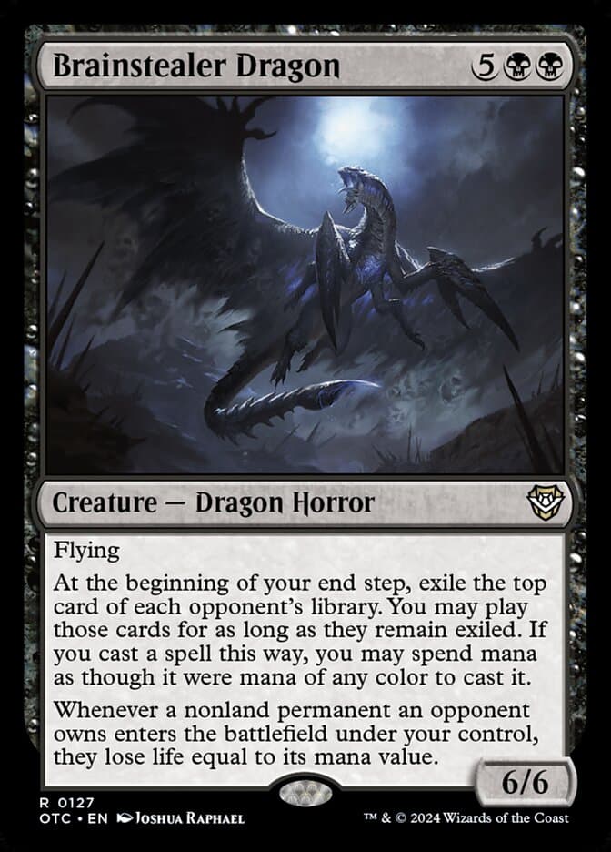 Brainstealer Dragon — Outlaws of Thunder Junction Commander