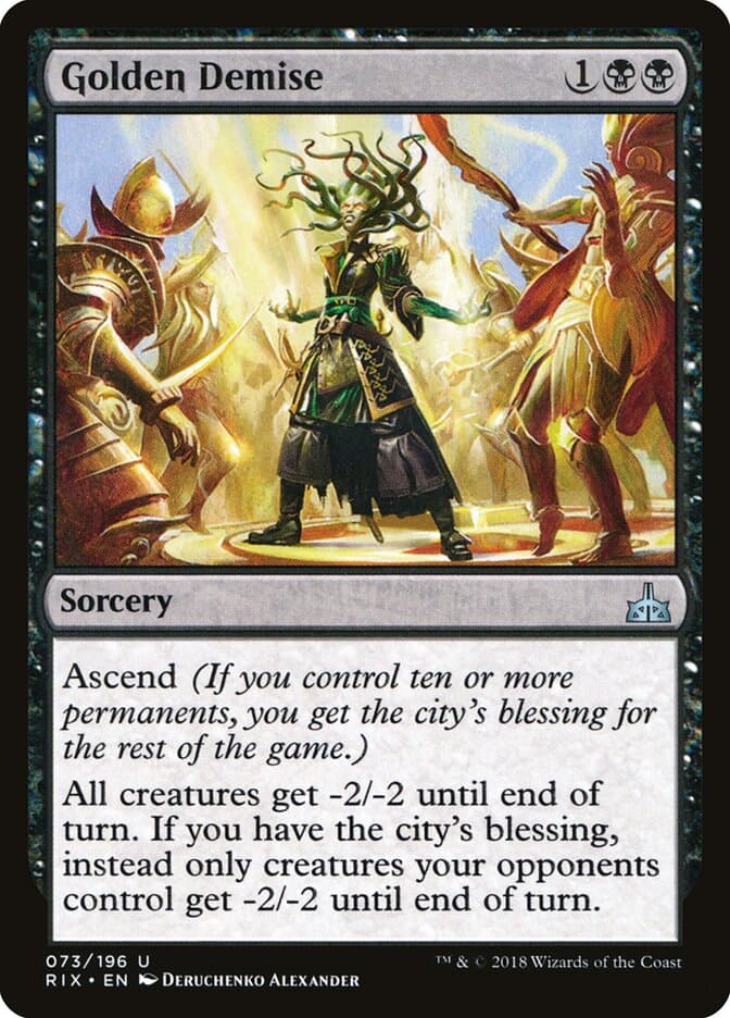 Golden Demise — Rivals of Ixalan
