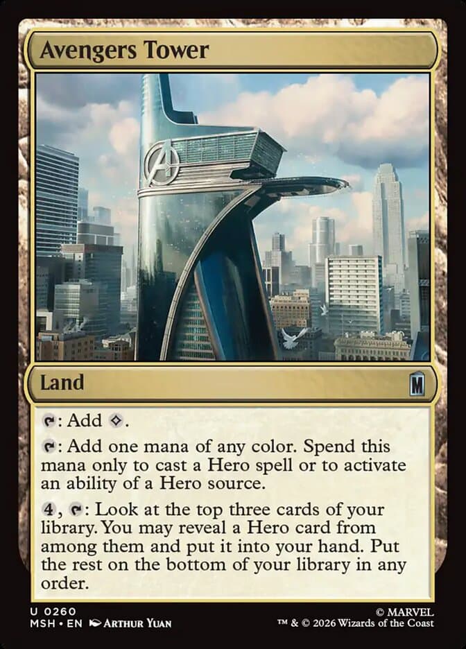 Avengers Tower — Marvel Super Heroes