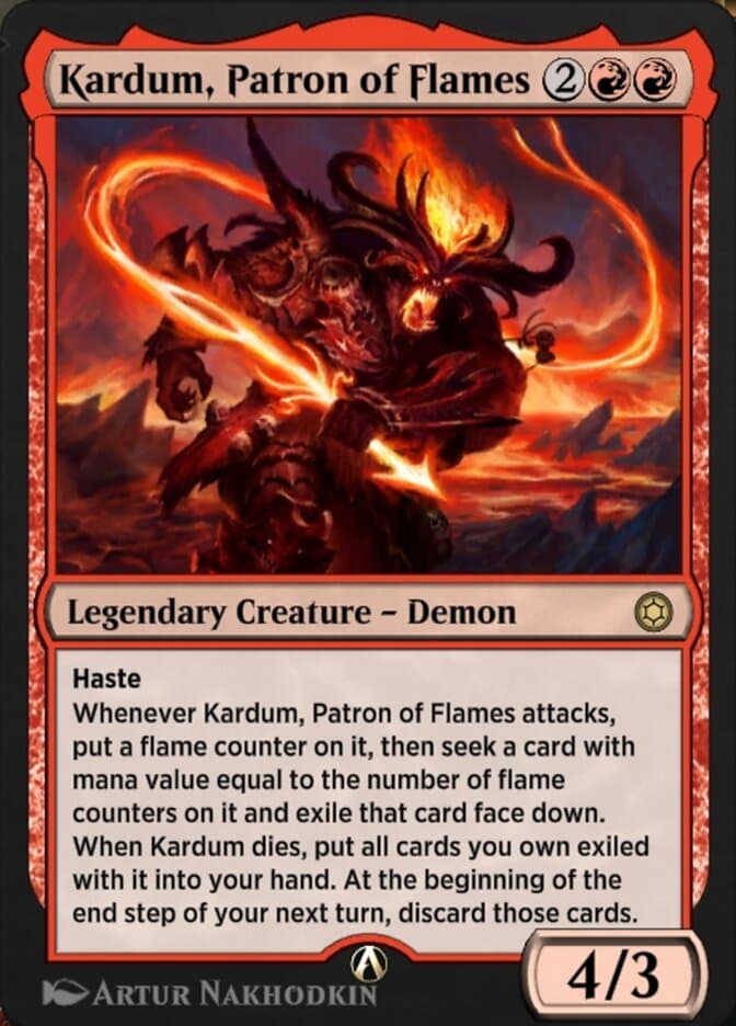 Kardum, Patron of Flames — Alchemy Horizons: Baldur's Gate