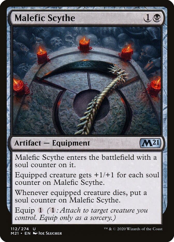 Malefic Scythe — Core Set 2021