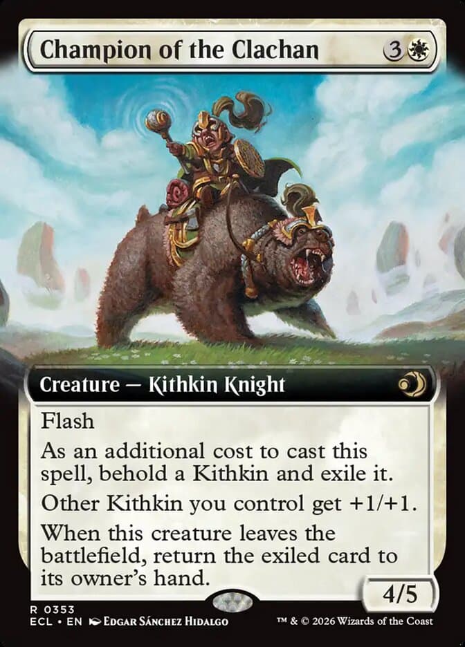 Champion of the Clachan — Lorwyn Eclipsed