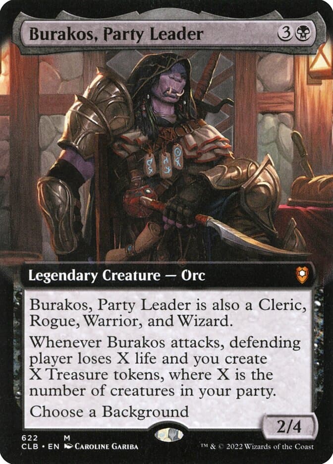Burakos, Party Leader — Commander Legends: Battle for Baldur's Gate