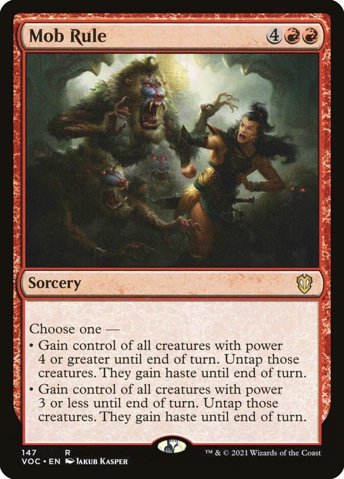 Mob Rule — Crimson Vow Commander