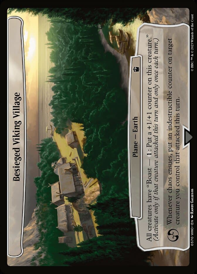 Besieged Viking Village — Doctor Who
