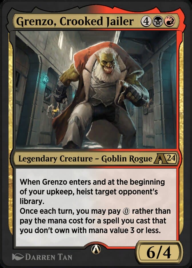 Grenzo, Crooked Jailer — Alchemy: Outlaws of Thunder Junction