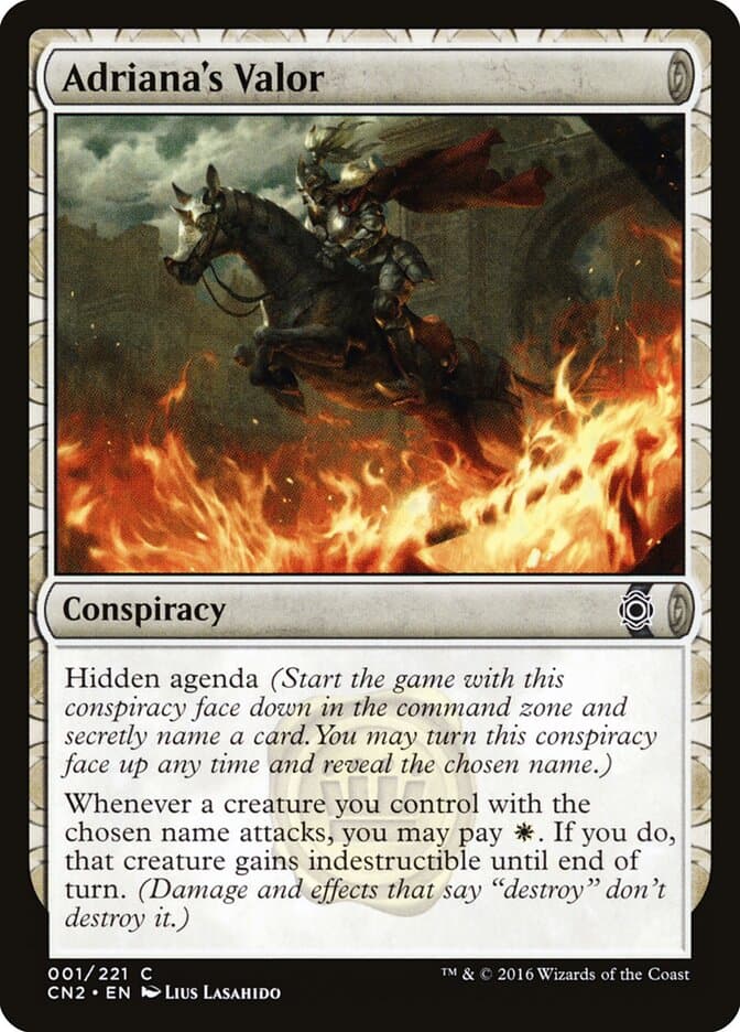 Adriana's Valor — Conspiracy: Take the Crown