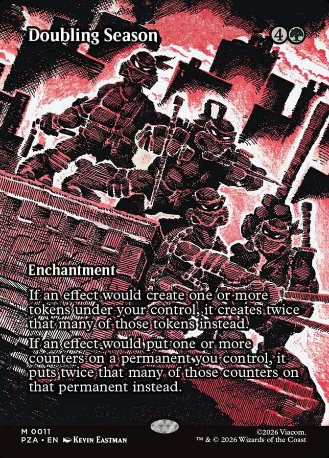 Doubling Season — Teenage Mutant Ninja Turtles Source Material
