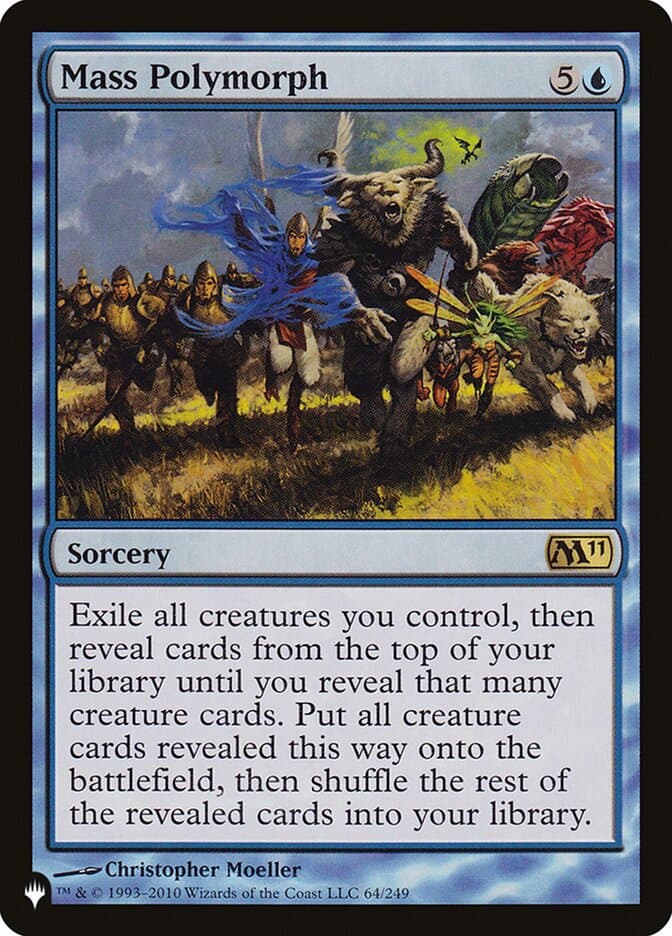 Mass Polymorph — The List