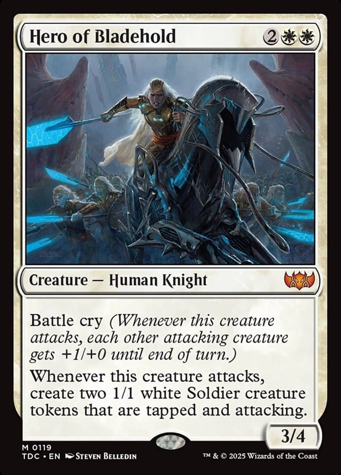 Hero of Bladehold — Tarkir: Dragonstorm Commander