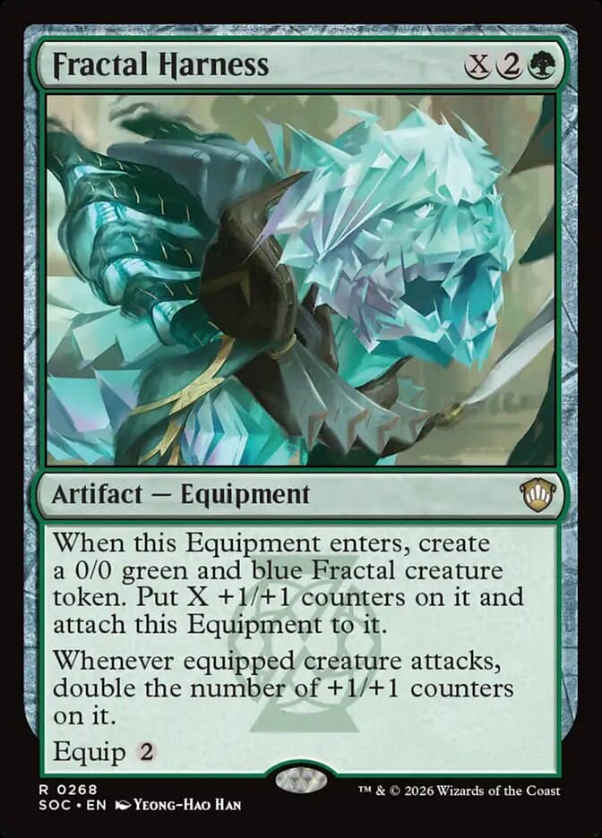 Fractal Harness — Secrets of Strixhaven Commander