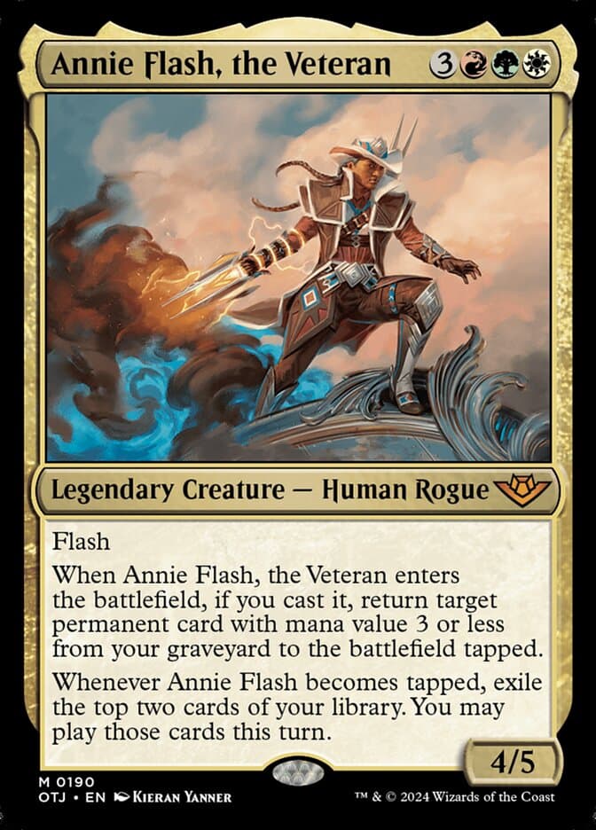 Annie Flash, the Veteran — Outlaws of Thunder Junction