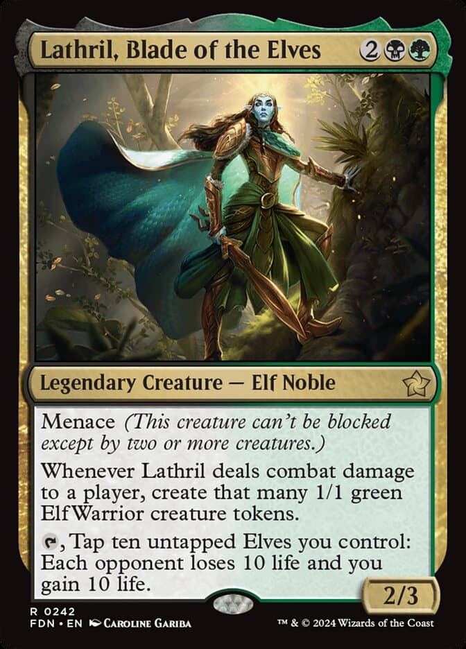 Lathril, Blade of the Elves — Foundations