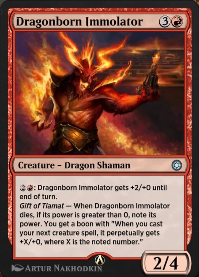 Dragonborn Immolator — Alchemy Horizons: Baldur's Gate
