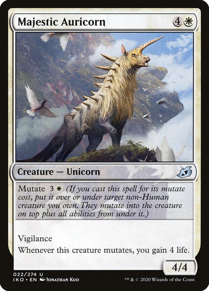 Majestic Auricorn — Ikoria: Lair of Behemoths