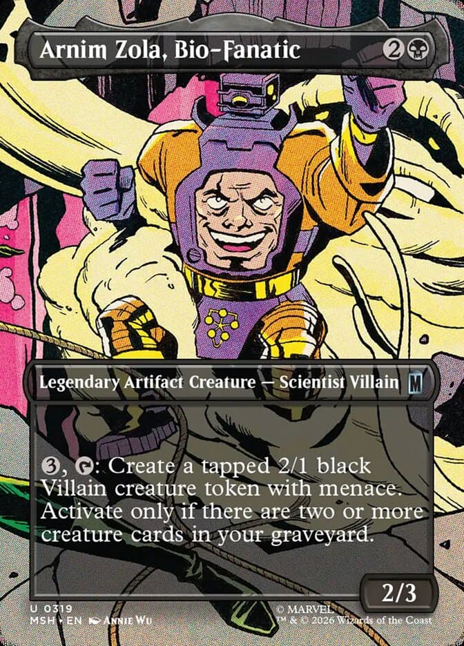 Arnim Zola, Bio-Fanatic — Marvel Super Heroes