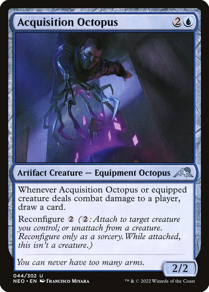 Acquisition Octopus — Kamigawa: Neon Dynasty