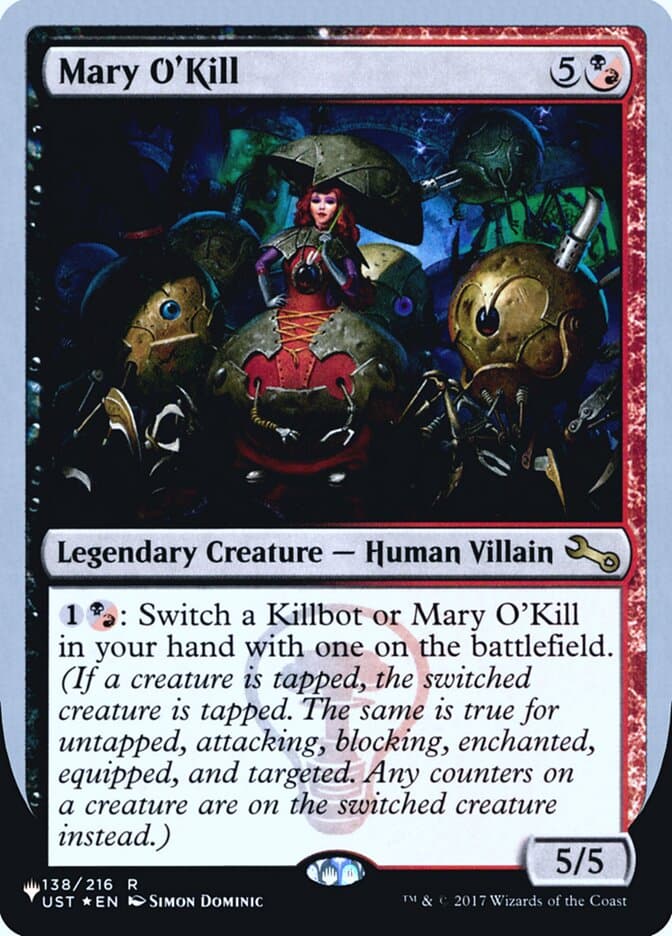 Mary O'Kill — The List (Unfinity Foil Edition)