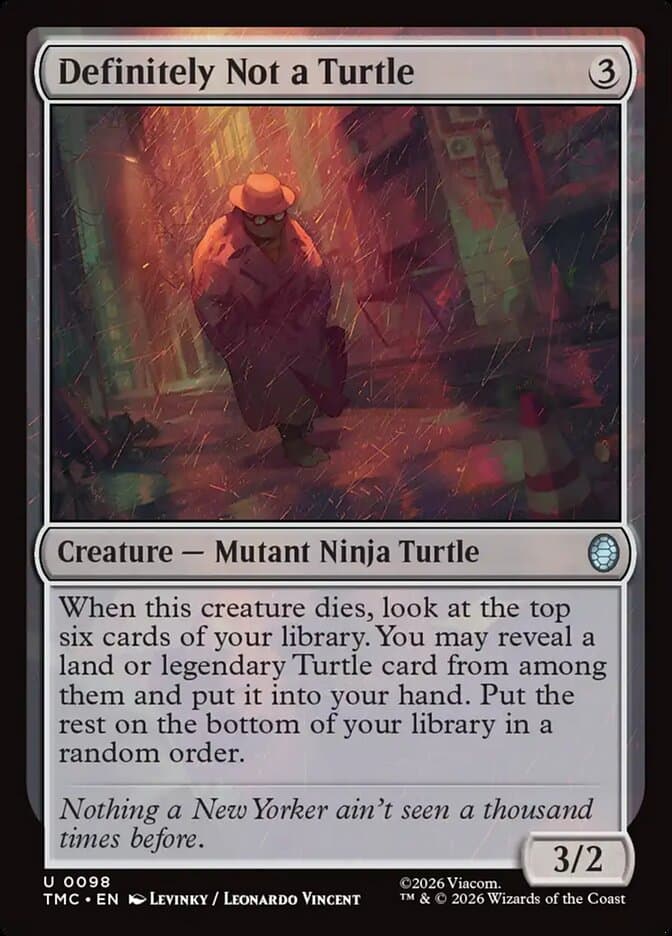 Definitely Not a Turtle — Teenage Mutant Ninja Turtles Eternal