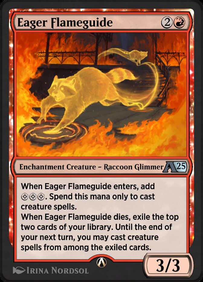 Eager Flameguide — Alchemy: Duskmourn
