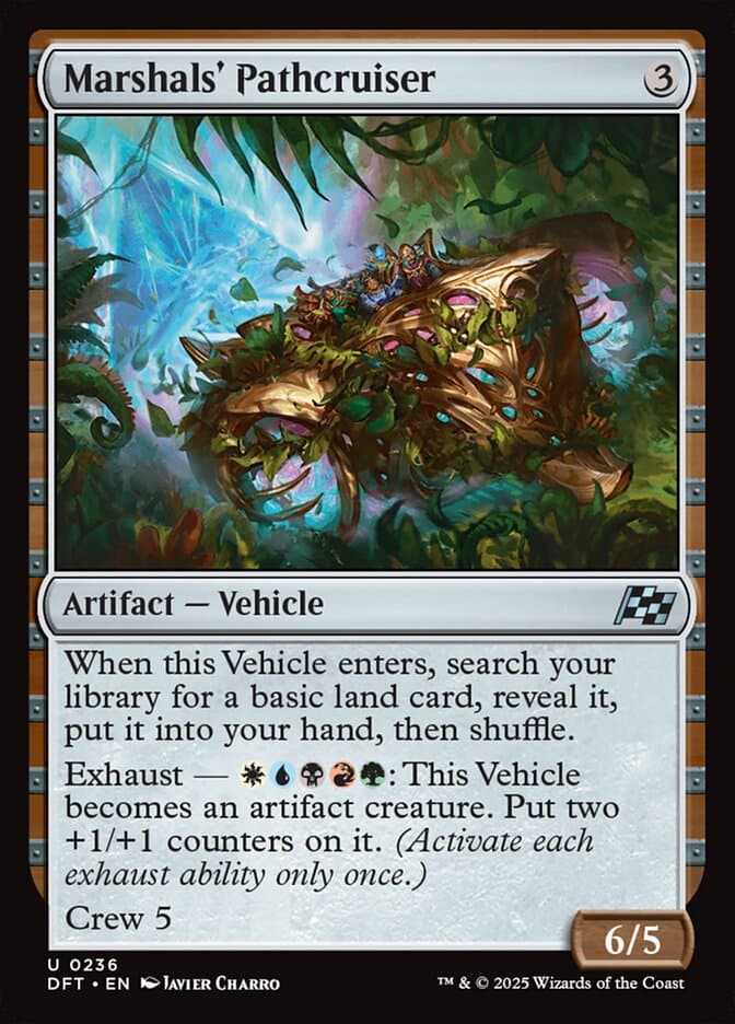 Marshals' Pathcruiser — Aetherdrift
