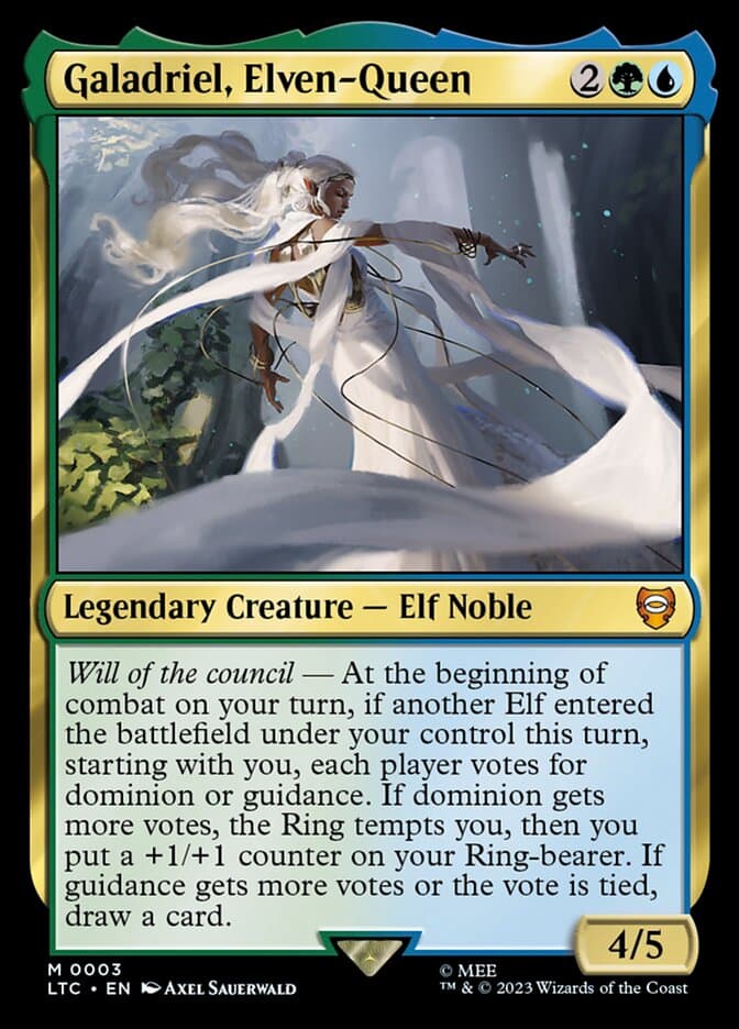 Galadriel, Elven-Queen — Tales of Middle-earth Commander