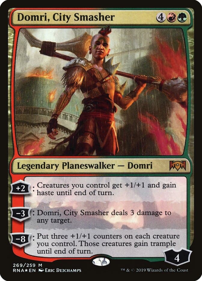 Domri, City Smasher — Ravnica Allegiance