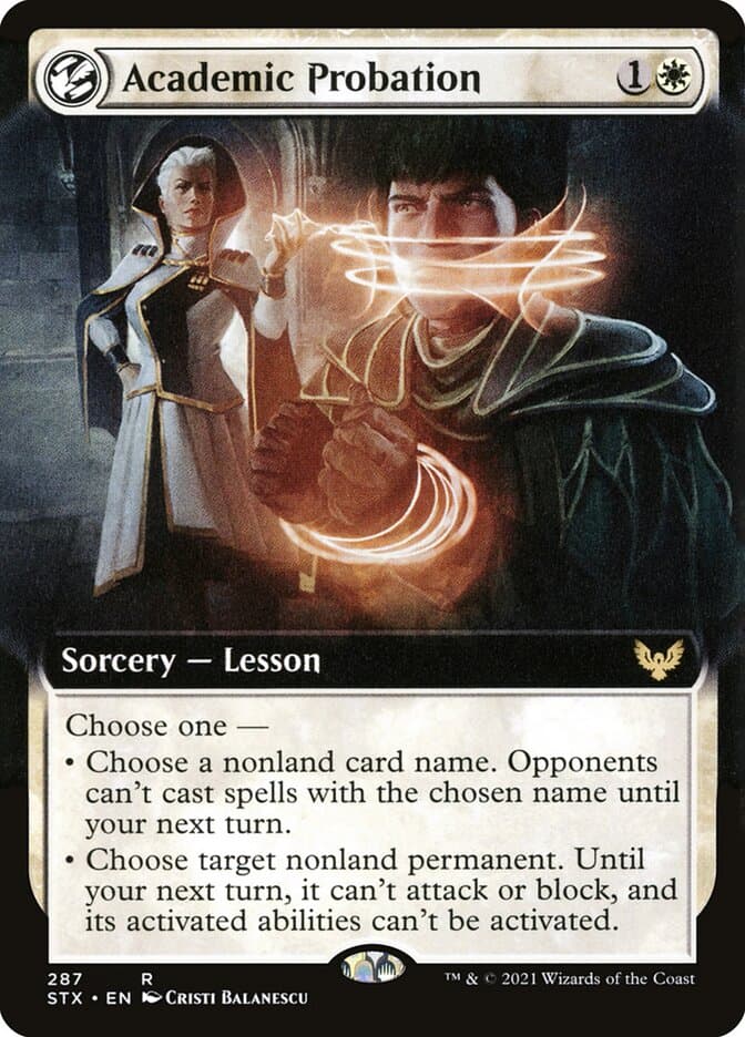 Academic Probation — Strixhaven: School of Mages