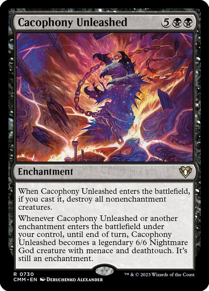 Cacophony Unleashed — Commander Masters