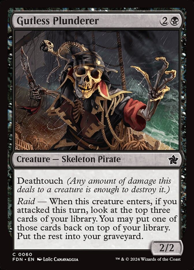 Gutless Plunderer — Foundations