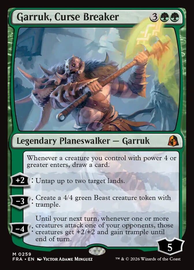Garruk, Curse Breaker — Reality Fracture