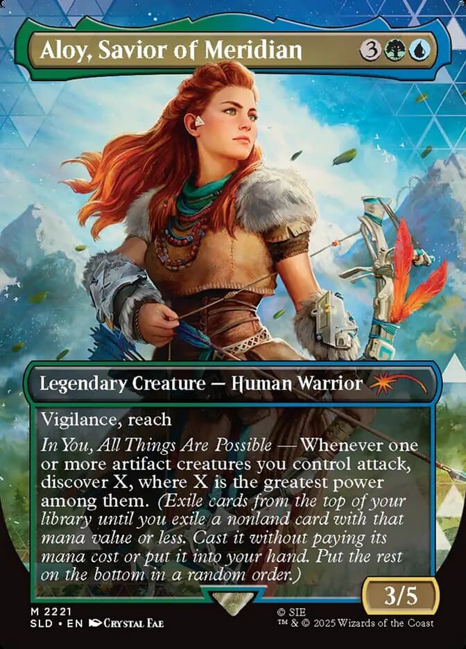 Aloy, Savior of Meridian — Secret Lair Drop