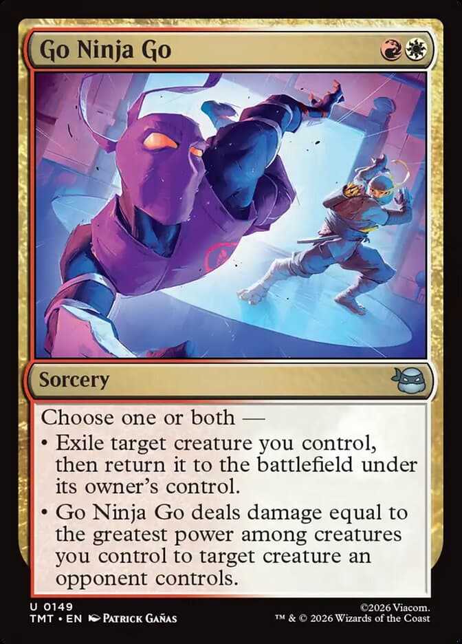 Go Ninja Go — Teenage Mutant Ninja Turtles