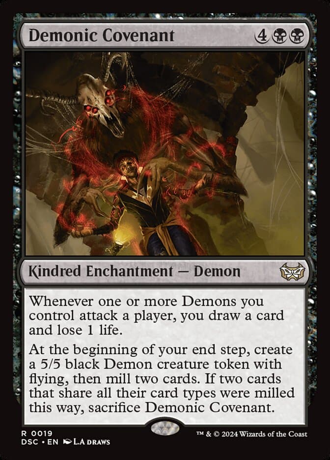 Demonic Covenant — Duskmourn: House of Horror Commander