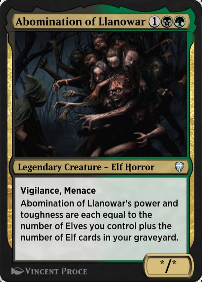 Abomination of Llanowar — Historic Anthology 4