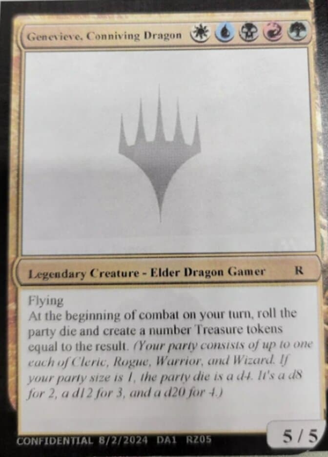 Genevieve, Conniving Dragon — Unknown Event