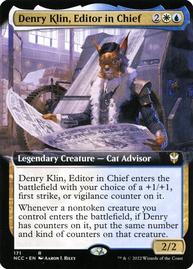 Denry Klin, Editor in Chief — New Capenna Commander