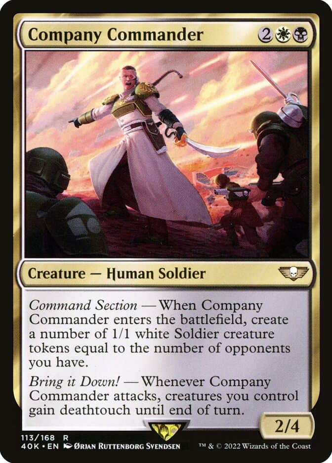 Company Commander — Warhammer 40,000 Commander