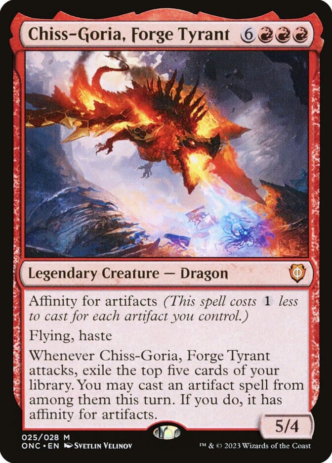 Chiss-Goria, Forge Tyrant — Phyrexia: All Will Be One Commander