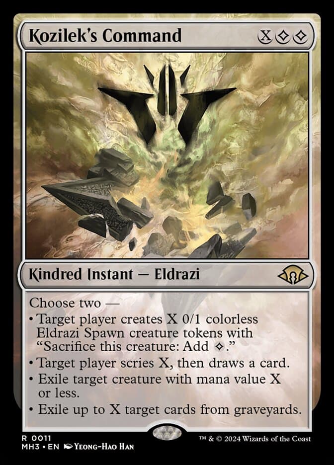 Kozilek's Command — Modern Horizons 3