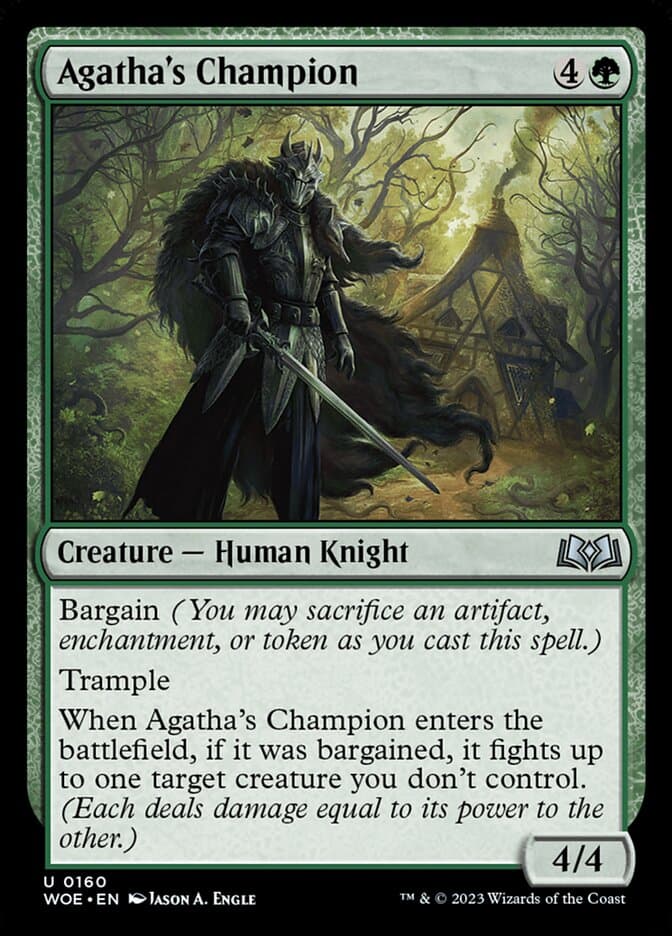Agatha's Champion — Wilds of Eldraine