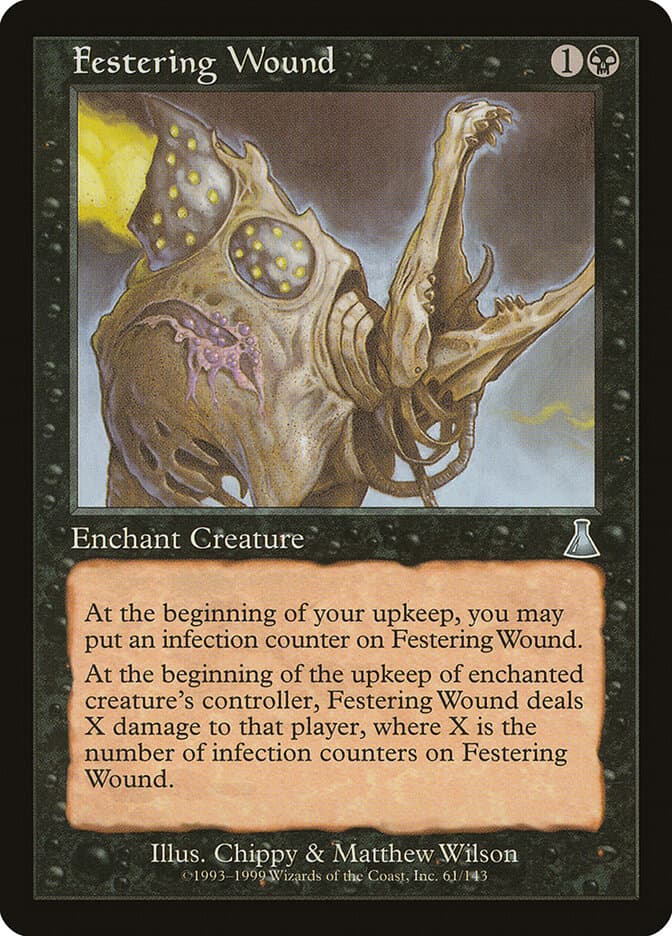 Festering Wound — Urza's Destiny