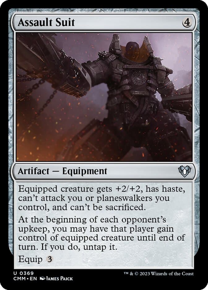 Assault Suit — Commander Masters