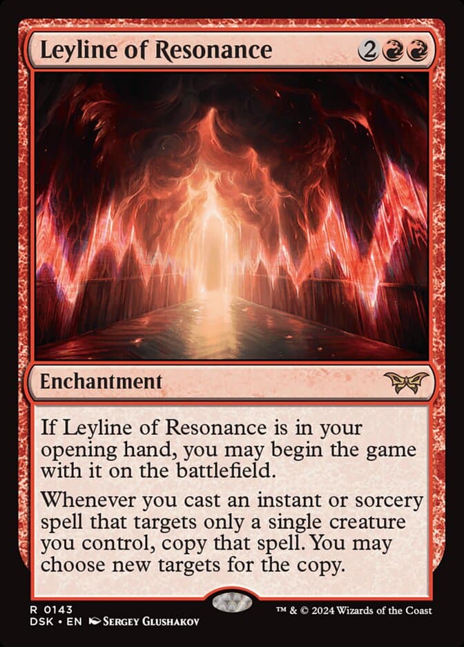 Leyline of Resonance — Duskmourn: House of Horror