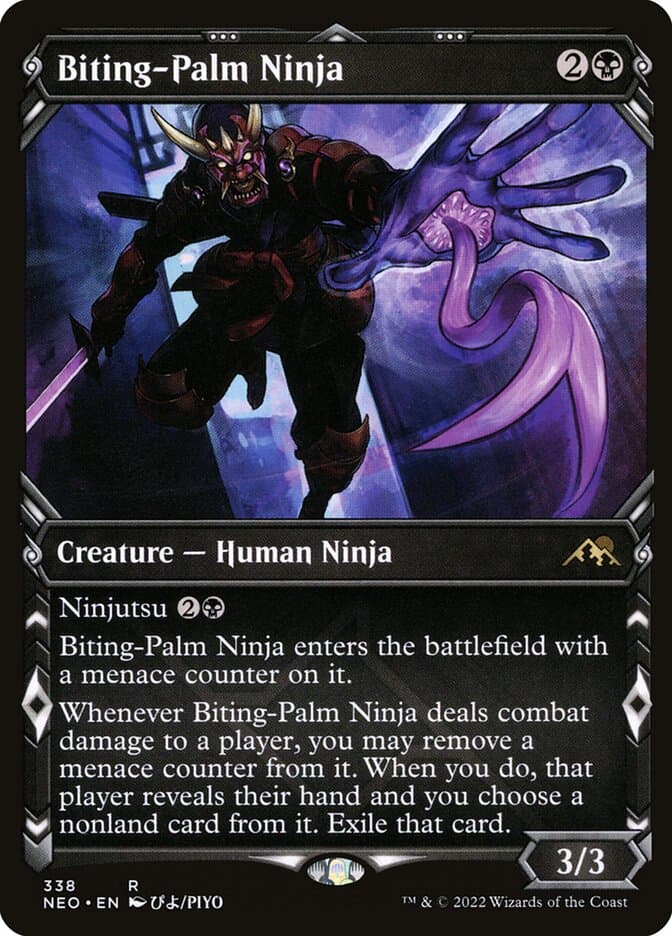 Biting-Palm Ninja — Kamigawa: Neon Dynasty