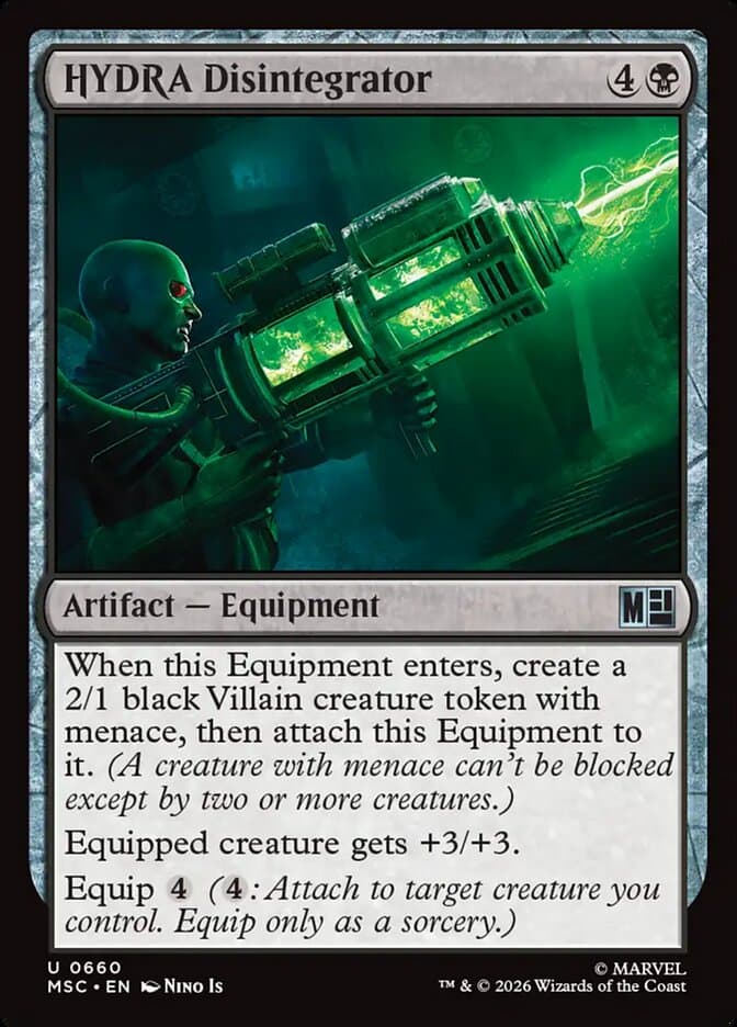 HYDRA Disintegrator — Marvel Super Heroes Commander