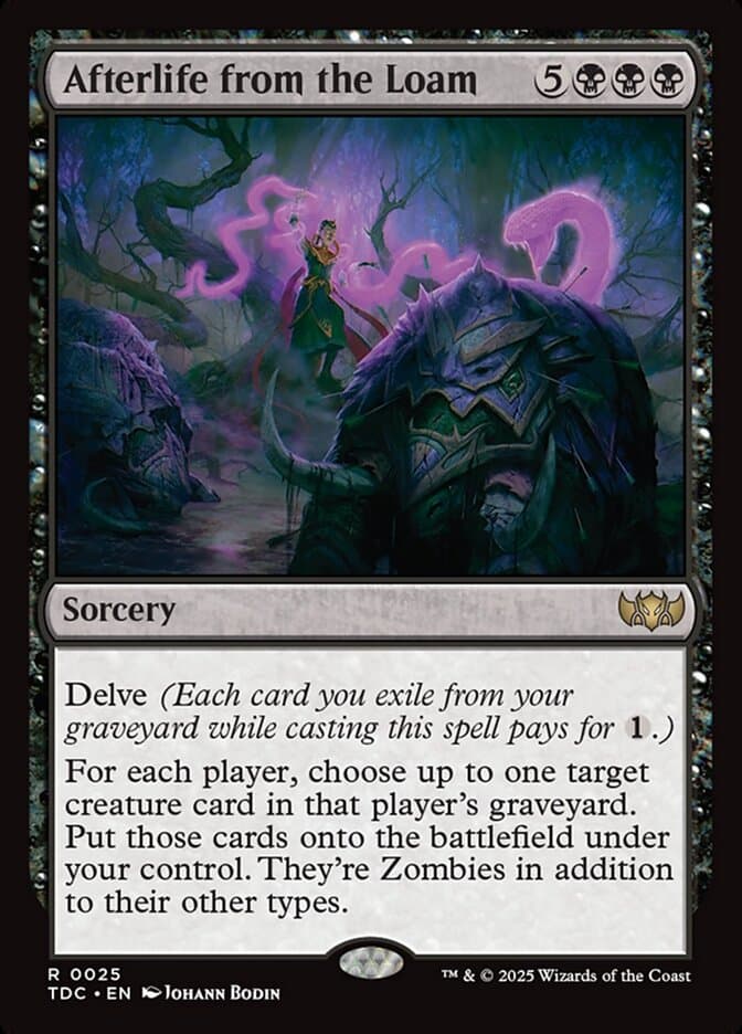 Afterlife from the Loam — Tarkir: Dragonstorm Commander