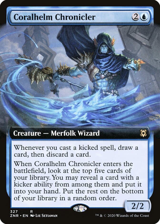 Coralhelm Chronicler — Zendikar Rising