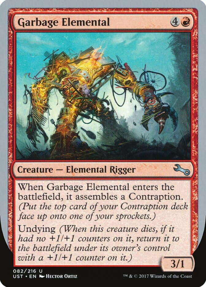 Garbage Elemental — Unstable