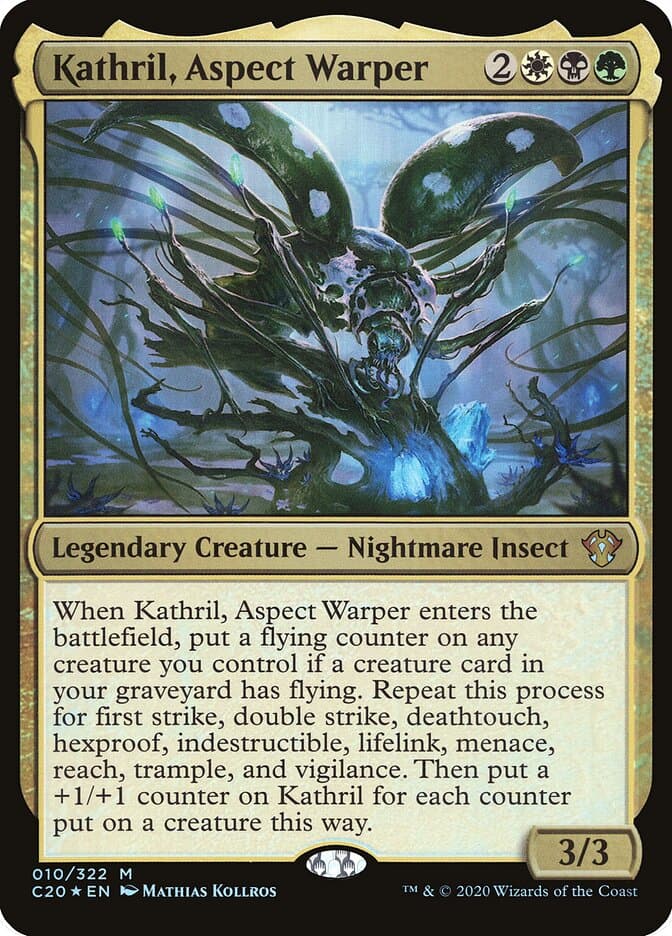 Kathril, Aspect Warper — Commander 2020 Oversized